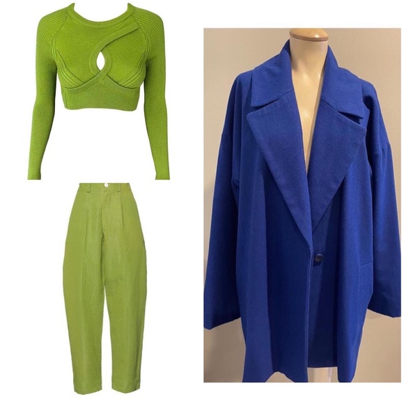 LIZ CLAIBORNE WOOL JACKET - Picture 2 of 9